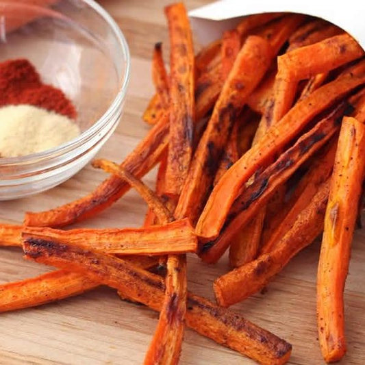 Recette frite carottes à la friteuse sans huile
